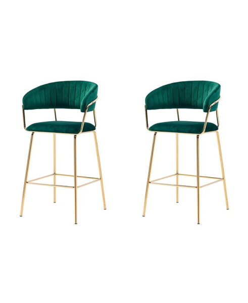 Высокий стул Best Master Furniture bellai Fabric 29" Bar Chair, Набор из 2