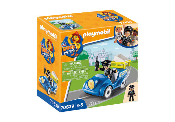 Игровой набор Playmobil DUCK ON CALL Mini Car Police CALL series (Утка на вызов)
