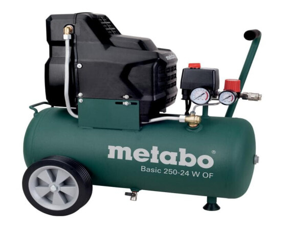Безмасляный компрессор Metabo 230V 24L Basic 250-24 W OF