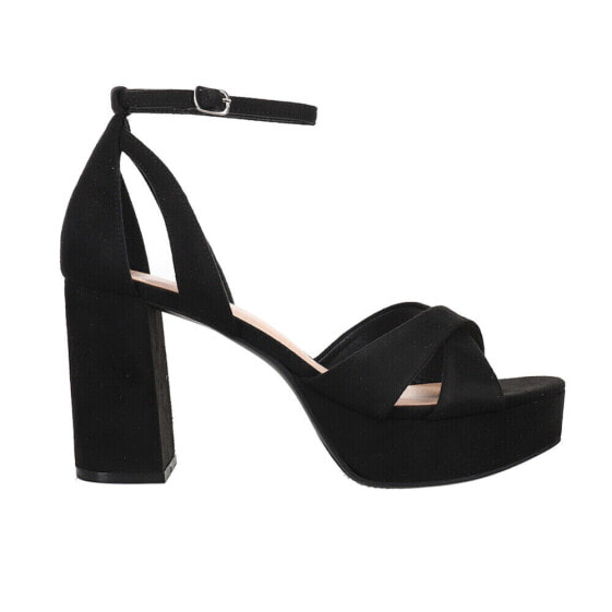 Chinese Laundry Tammy Block Heels Platform Womens Black Dress Sandals TAMMY-001