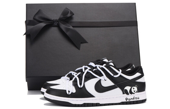 Кроссовки Nike Dunk Low Panda GS Black White