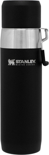 Stanley Master Quadvac Vacuum Flask, 0.65 L, 18/8 Stainless Steel, Double Walled Vacuum Insulated, Leak-Proof, Thermos Flask, Hot or Cold for 18 Hours