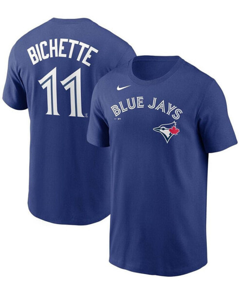 Men's Bo Bichette Royal Toronto Blue Jays Name Number T-shirt