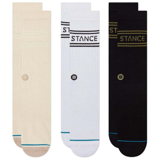 Носки спортивные Stance Basic Crew Socks - упаковка из 3 шт.