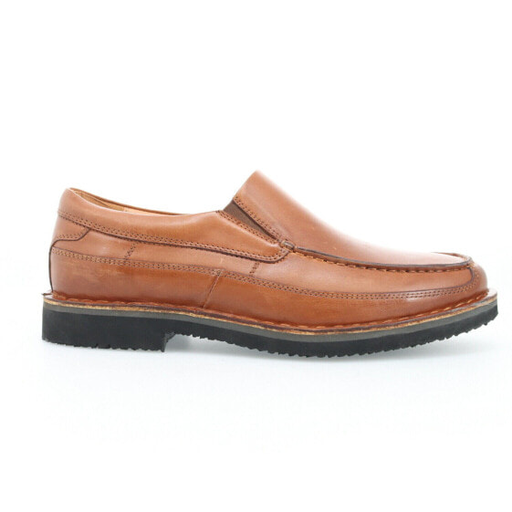 Propet Flynn Slip On Moc Toe Dress Mens Brown MDX034LTAN-238