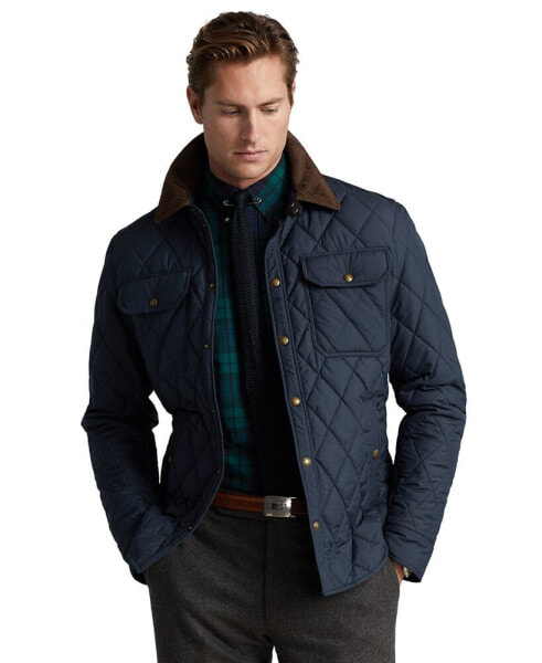 Men's Water-Repellent Quilted Jacket