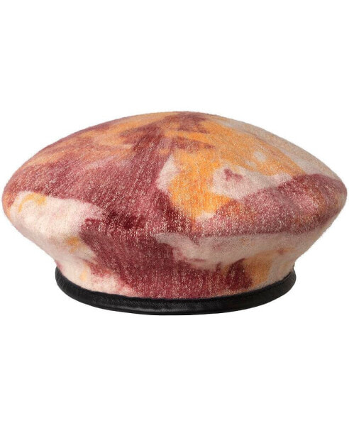 Men's Heathered Tie Dye Beret