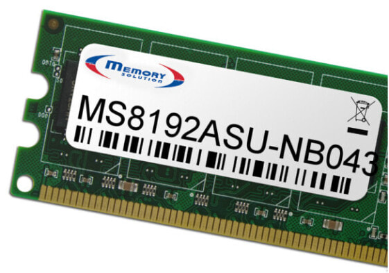 Memorysolution Memory Solution MS8192ASU-NB043 - 8 GB