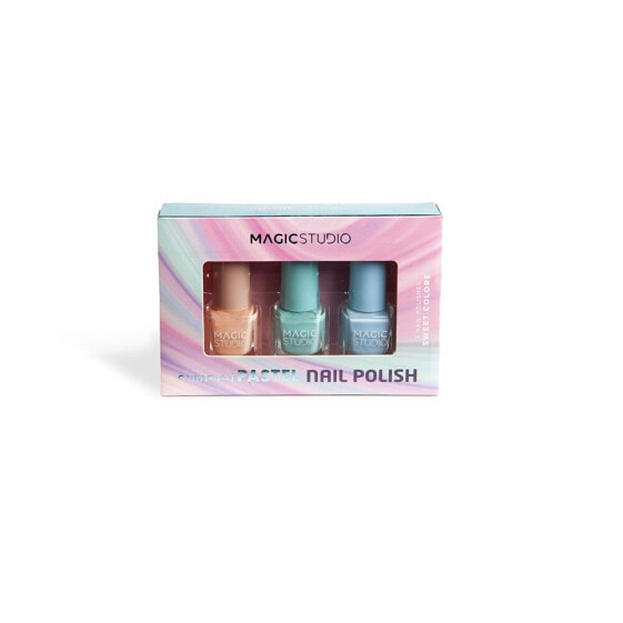MAGIC STUDIO Sweet Pastel nail polish 3 units