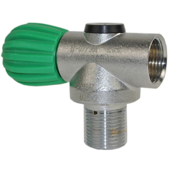 METALSUB Ccr In Line Nitrox Valve 3/4 Npsm Din