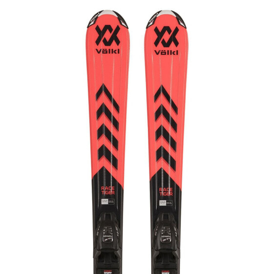 VOLKL Racetiger Red+4.5 vMotion Youth Alpine Skis