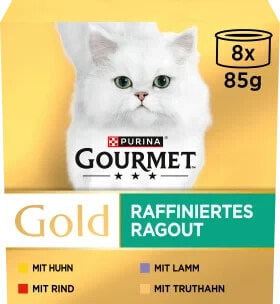 Nassfutter Katze raffiniertes Ragout Multipack (8x85 g), 680 g