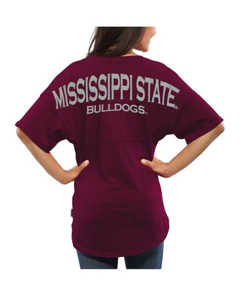 Блузка Spirit Jersey женская "Maroon" Mississippi State Bulldogs.