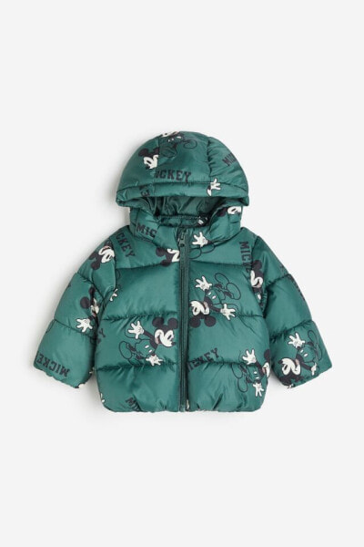 Patterned Puffer Jacket