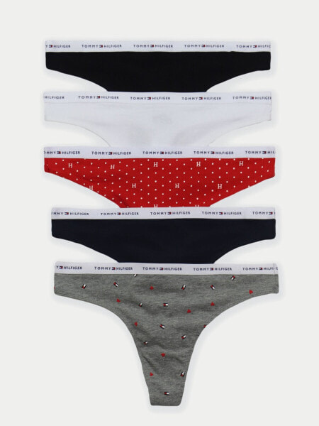 Logo Mix Thong 5-Pack