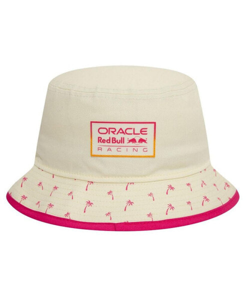 Men's White Red Bull Racing Miami Grand Prix Bucket Hat