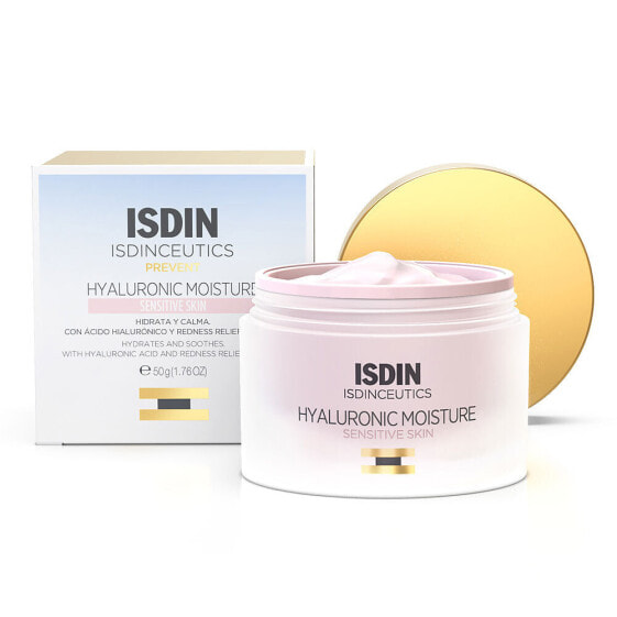 Увлажняющий крем для чувствительной кожи ISDINCEUTICS hyaluronic moisture 50 гр