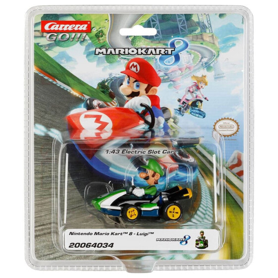CARRERA Nintendo Mario Kart 8 Luigi Racing Circuit Car