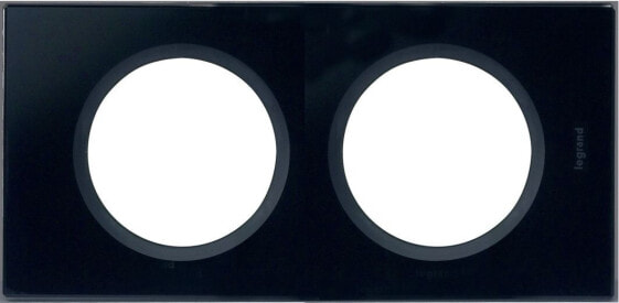 Legrand Ramka Celiane podwójna szkło czarne (069302)