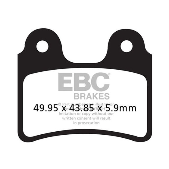 EBC FA-TT Series Carbon Offroad FA303TT Brake Pads