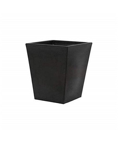 Кашпо Tusco Products коллекция космополитен квадратное черное 18 дюймов