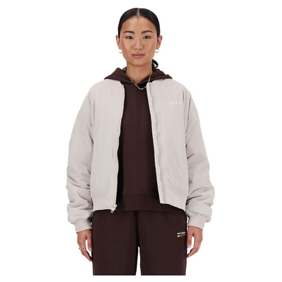 NEW BALANCE Linear Heritage bomber jacket