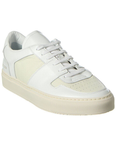 Common Projects Decades Low Leather Sneaker Men's White 40