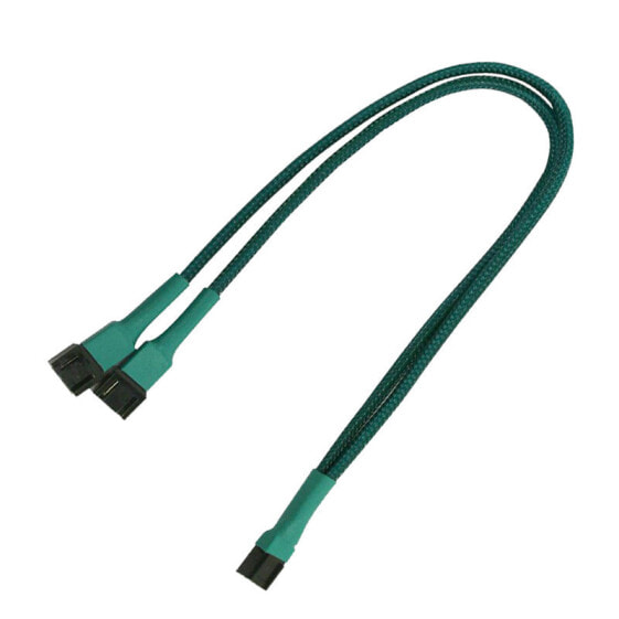 Nanoxia NX3PY30G - 0.3 m - Molex (3-pin) - Molex (3-pin) - Male - Female - Straight