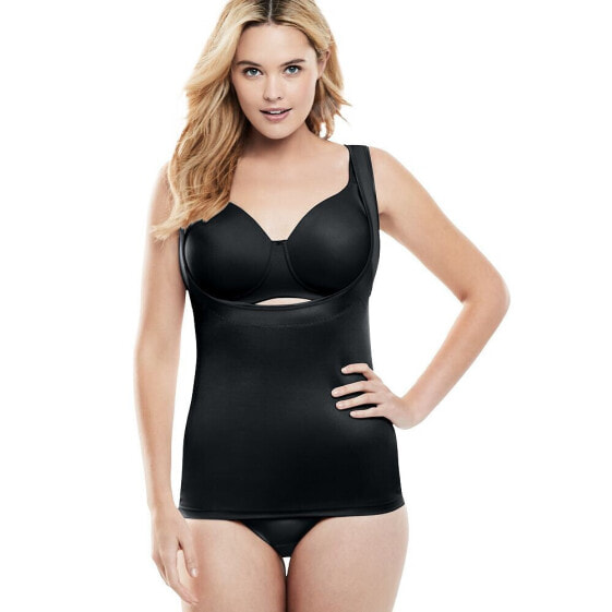 Plus Size Power Shaper Firm Control Wear-Your-Own-Bra Shaper Tank