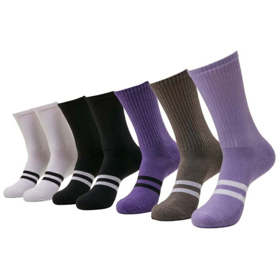 URBAN CLASSICS Double Stripes socks 7 pairs