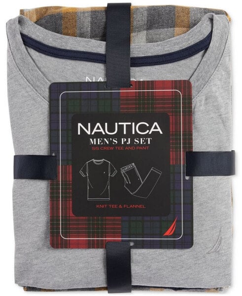 Пижама Nautica Classic-Fit & Plaid Flannel
