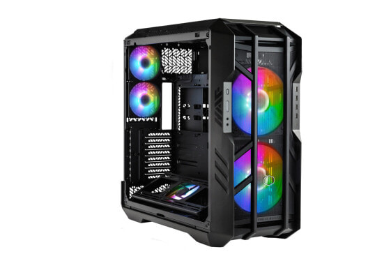 Cooler Master HAF The Berserker - Full Tower - PC - Grey - Titanium - ATX - EATX - micro ATX - Mini-ITX - SSI CEB - SSI EEB - Plastic - Steel - Tempered glass - Multi