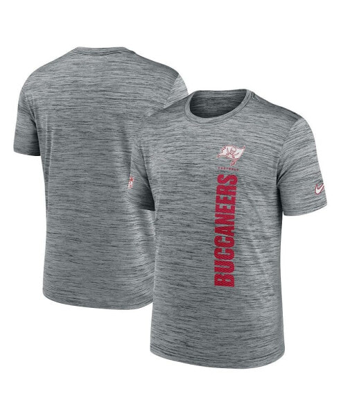 Men's Gray Tampa Bay Buccaneers 2024 Sideline Velocity Performance T-Shirt