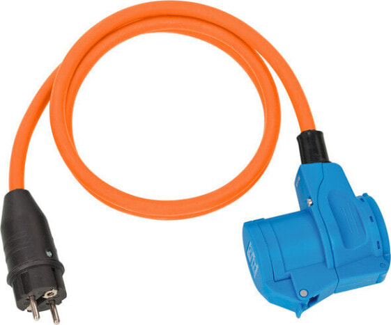 Brennenstuhl CEE Camping-Adapterleitung 1,5m Kabel in orange H07RN-F3G2.5