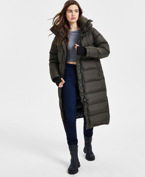 Women's Harper Hooded Water-Resistant Maxi Puffer Coat