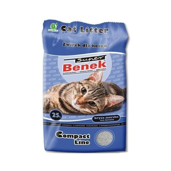 Ароматический песок для кошек Super Benek Морской 25 L