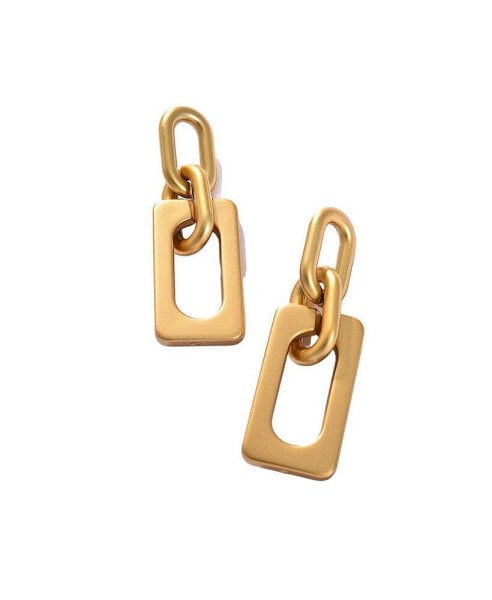 Women's Chainlink Drop Earrings