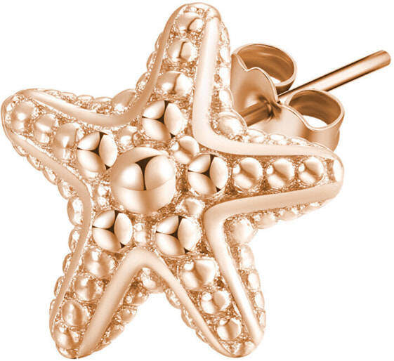 Bronze single earrings Starfish Storie RZO031