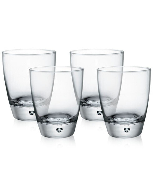 Luna Set of 4 Double Old-Fashioned Glasses