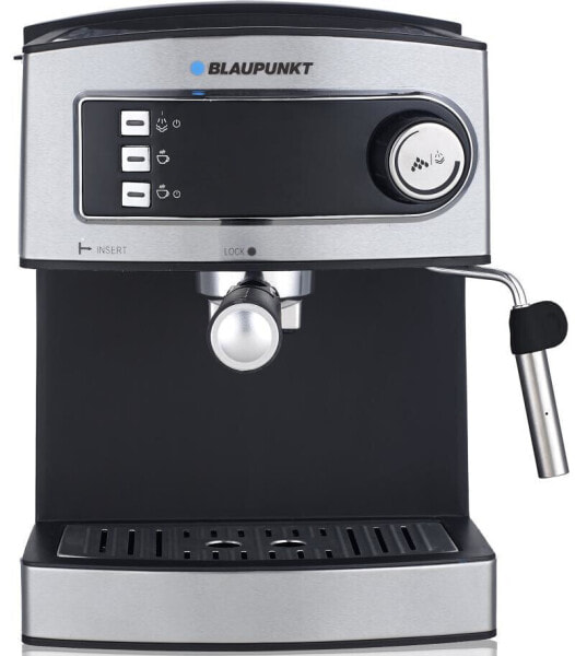 Blaupunkt CMP301 - Drip coffee maker - 1.6 L - Ground coffee - 850 W - Black - Stainless steel