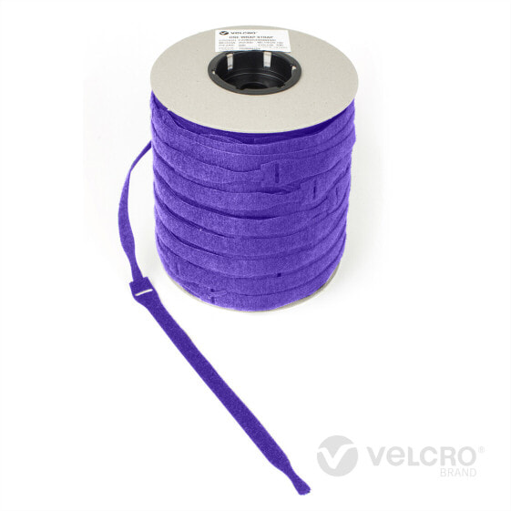 VELCRO ONE-WRAP - Releasable cable tie - Polypropylene (PP) - Velcro - Purple - 200 mm - 13 mm - 750 pc(s)