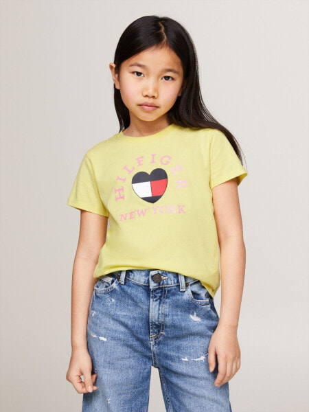 Kids' Hilfiger Heart Logo T-Shirt