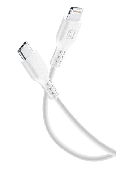 Cellularline Power Data Cable 1.2 m USB Typ-C/Lightning White