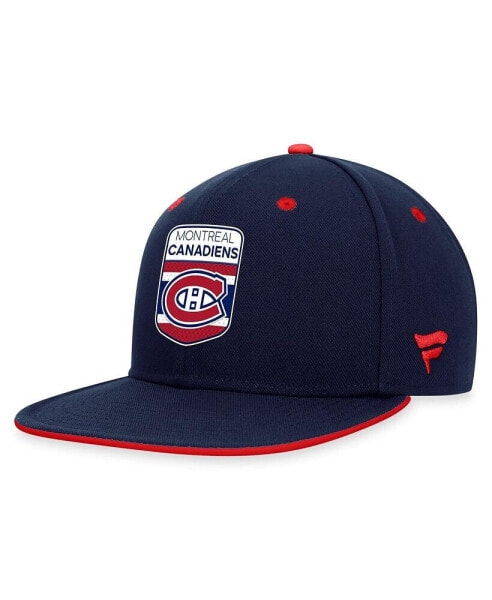 Men's Navy Montreal Canadiens 2023 NHL Draft Snapback Hat