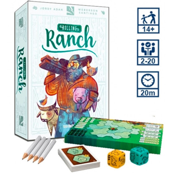Настольная игра для компании TCG FACTORY Rolling Ranch