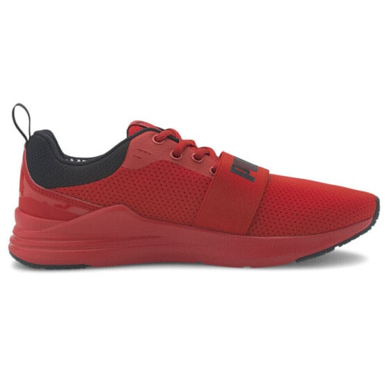 Puma Wired Running Mens Red Sneakers Athletic Shoes 373015-05
