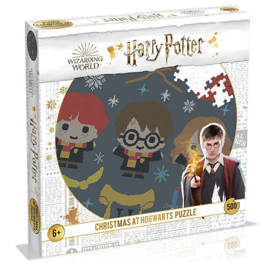 Развивающий пазл Harry Potter Рождественский в Хогвартсе Multicolor 500 элементов