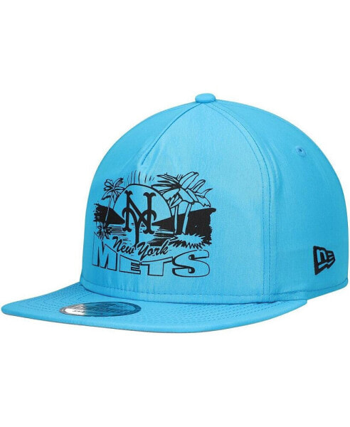 Men's Blue New York Mets Neon Golfer Snapback Hat