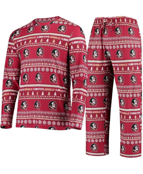 Пижама Concepts Sport Florida State Seminoles Ugly Sweater