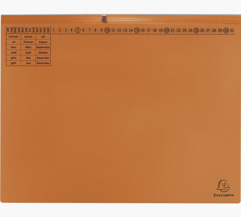 Exacompta 370309B - Carton - Orange - 320 g/m² - 265 mm - 316 mm - 1 pc(s)